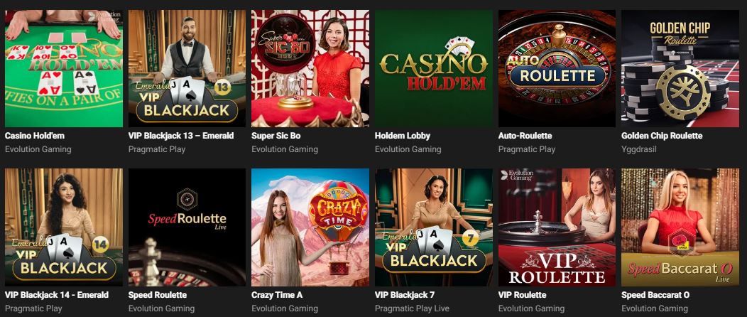 Play live dealer games with real croupiers online at Flames Casino
